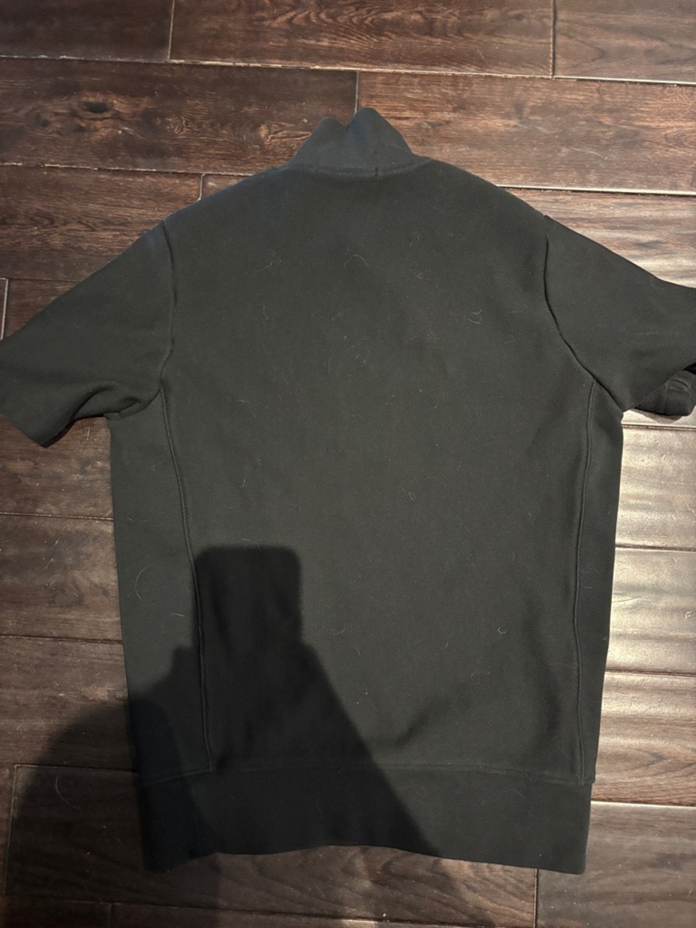 Polo Sport Short Sleeve Black Mock Neck Sweatshirt - Picture 2 of 2